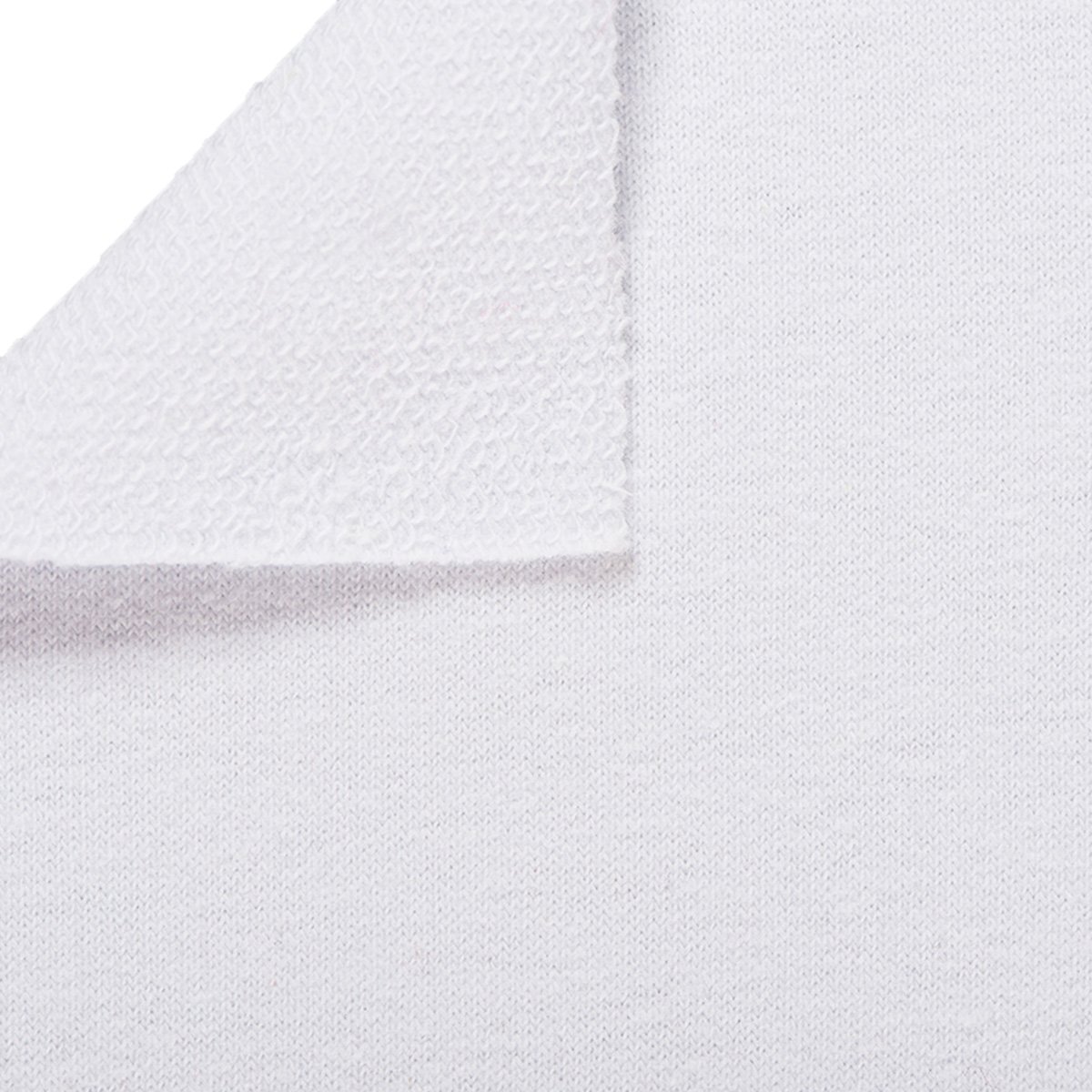 Tela French Terry blanca